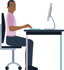 E-learning : gestes et postures pour le travail sur écran