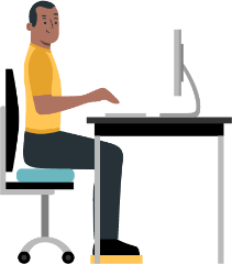 Gestes et postures - travail sur écran